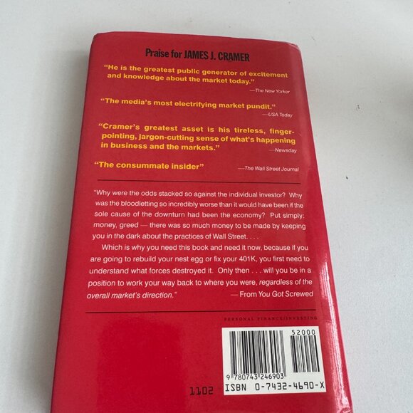 You Got Screwed! by James J. Cramer - Hardcover Book - Picture 4 of 4
